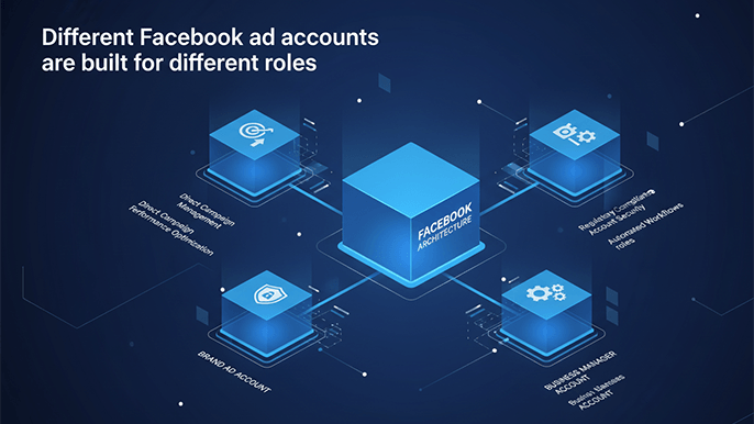 A Meta Business Manager and a Facebook ad account solve different problems