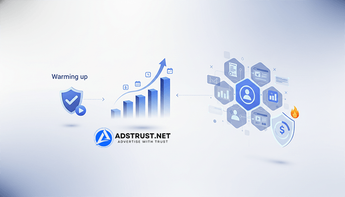 What warm-up means for a verified BM Facebook