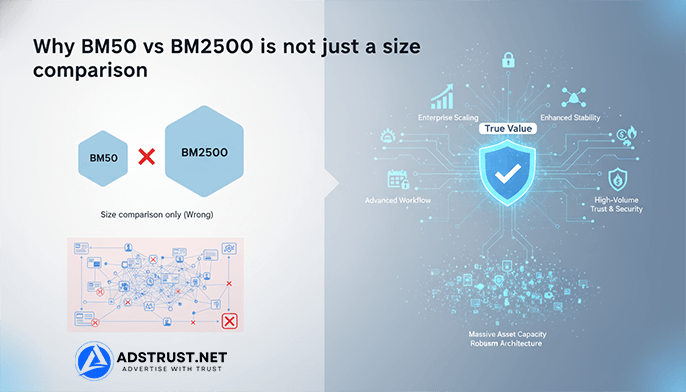 Why BM50 vs BM2500 Facebook is not just a size comparison