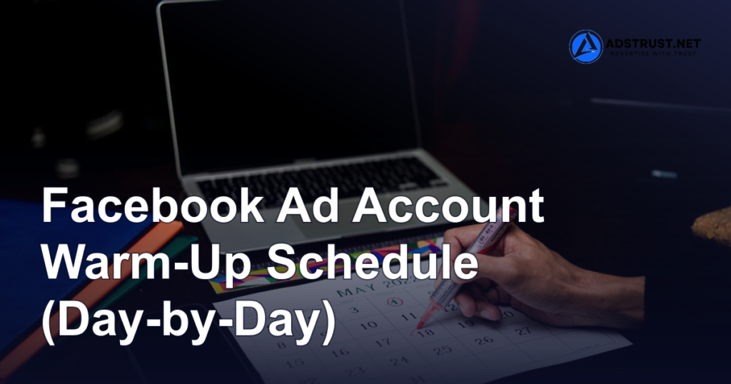 Facebook Ad Account Warm-Up Schedule (Day-by-Day)