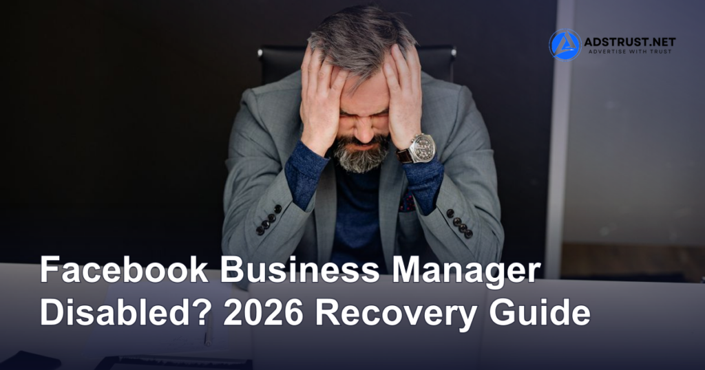 Facebook Business Manager Disabled? 2026 Recovery Guide