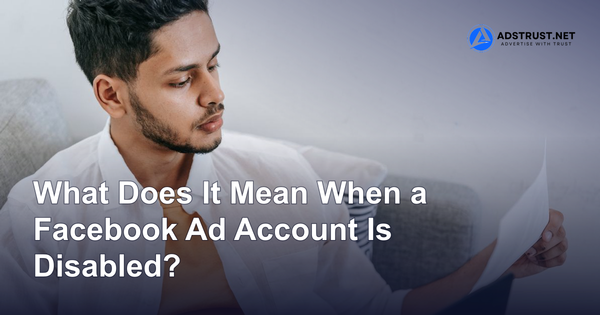 recover disabled facebook ad account