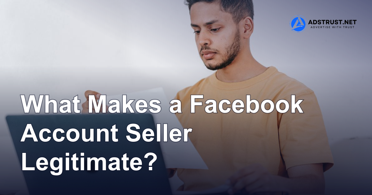 verify facebook account seller legitimate
