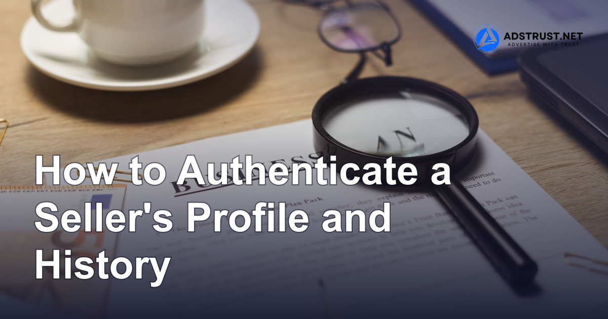 verify facebook account seller legitimate