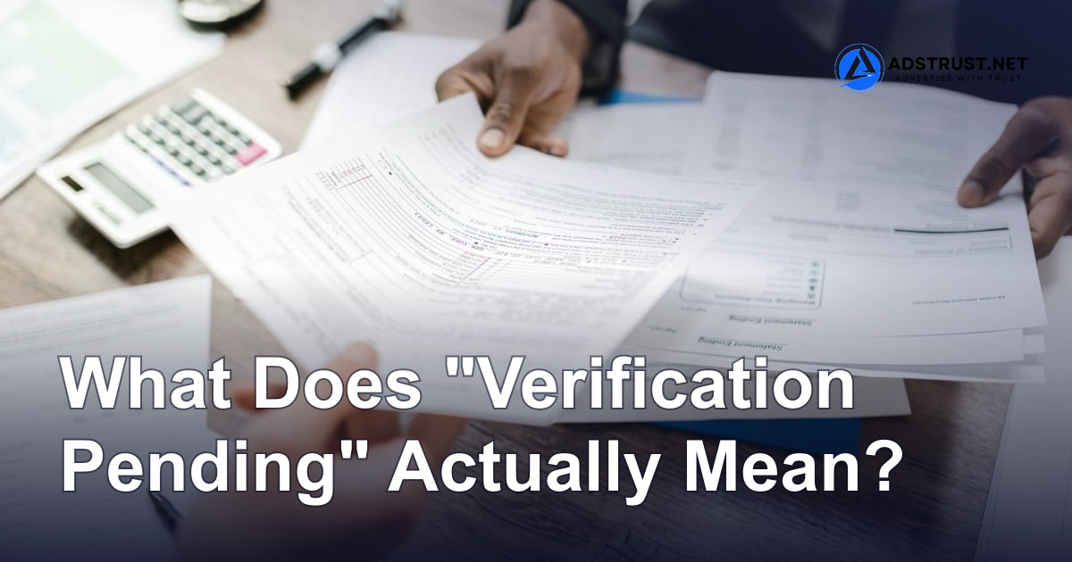 business manager verification pending too long