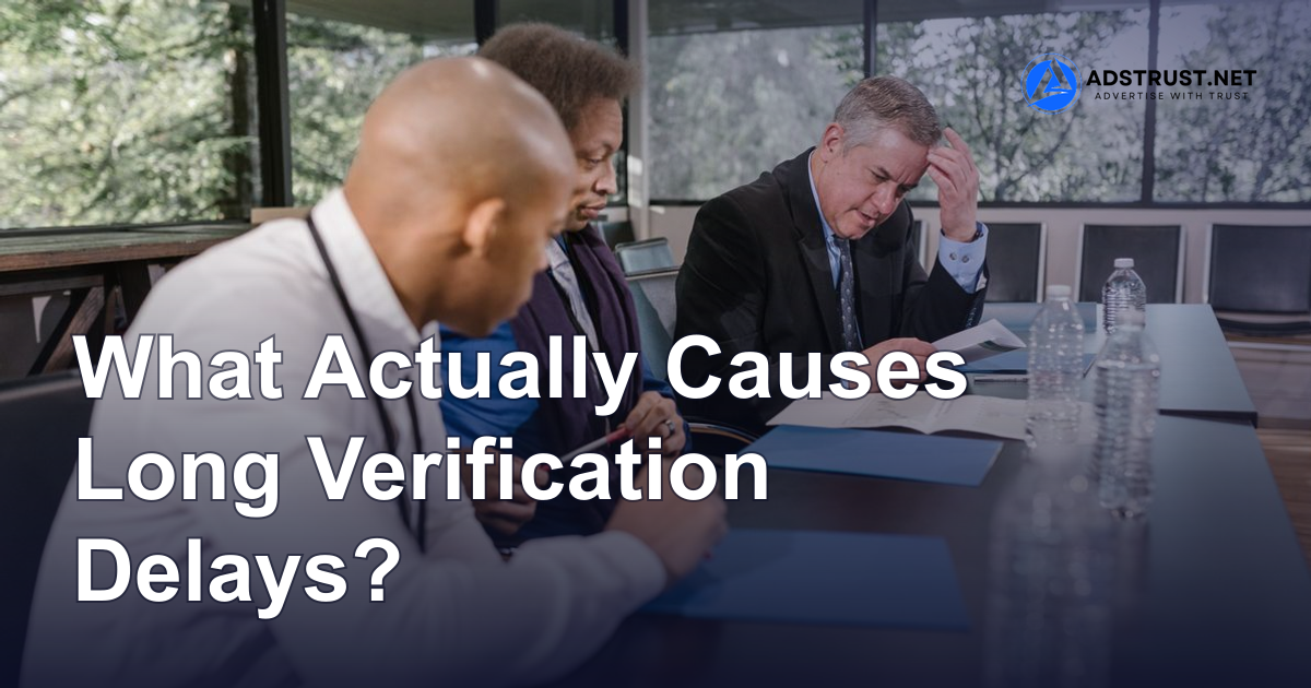 business manager verification pending too long