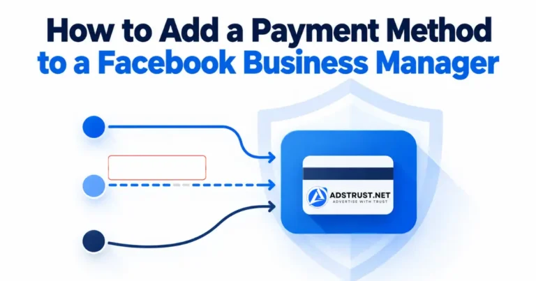 AdsTrust.net - Trusted Provider of Meta Advertising Accounts 10 Three ways to add a payment card to a Facebook ad account without triggering a review